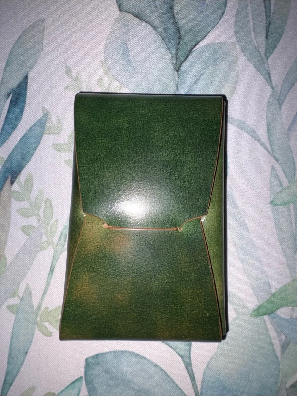 Shell Cordovan Mini Stitch-less Wallet